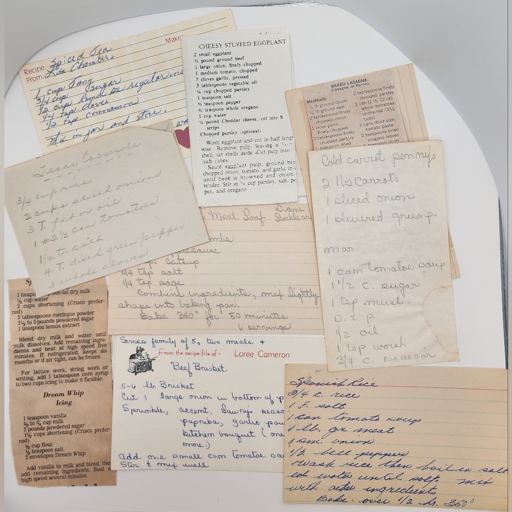 1960's Vintage Grandma's Recipes San Antonio, Texas 100+